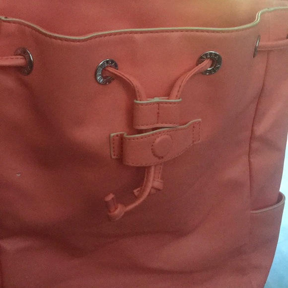 Vera Bradley backpack bag coral color - Picture 4 of 10